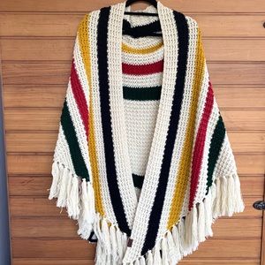 Pendleton Poncho - Shawl - Wrap